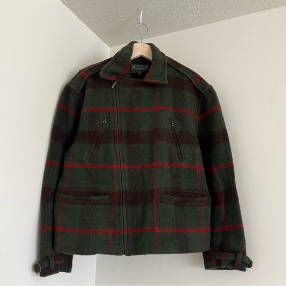 Ralph Lauren Jackets & Blazers - Vintage 90s Ralph Lauren Country wool plaid jacket